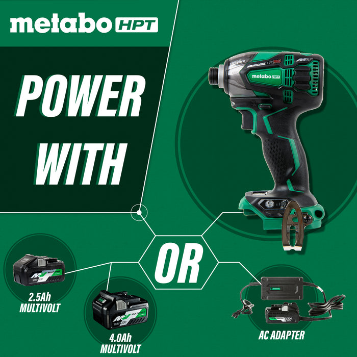 Metabo 36V Brushless 1/4" Impact Driver Kit