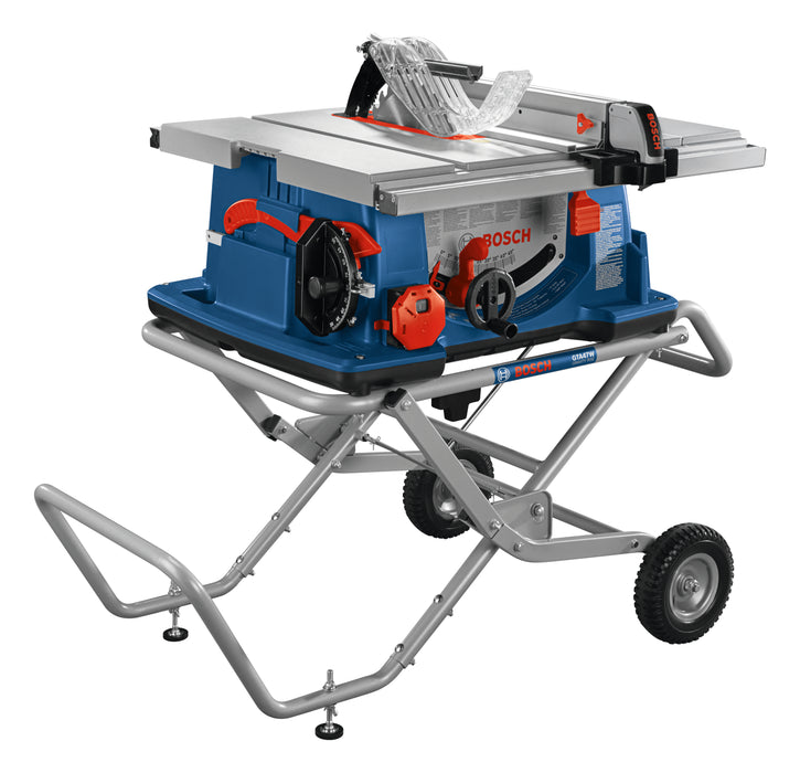 Bosch 10" Worksite Table Saw w/ Gravity-Rise Wheeled Stand