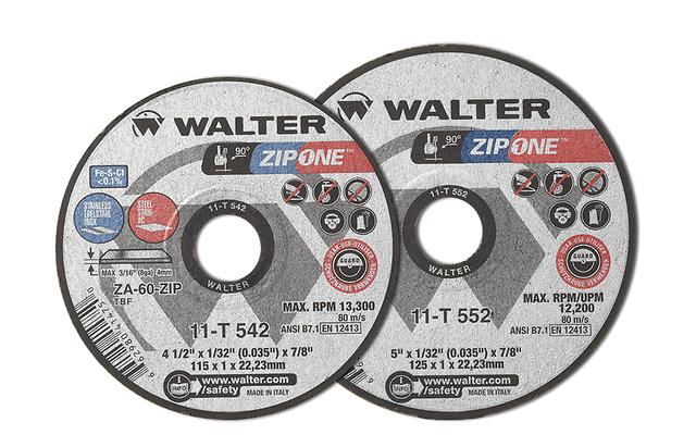 Walter ZIP ONE™ High Performance Thin Gauge Metal Cut-Off Wheel