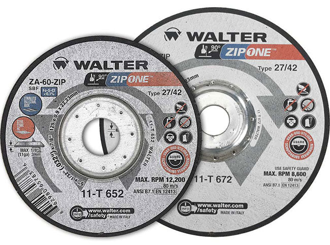 Walter ZIP ONE™ High Performance Thin Gauge Metal Cut-Off Wheel